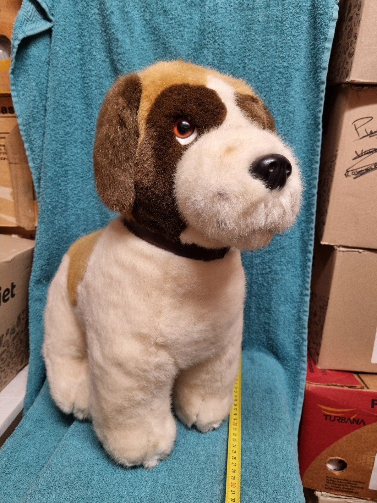 Beethoven hond knuffel nr 38 grote, Ophalen of Verzenden, Hond