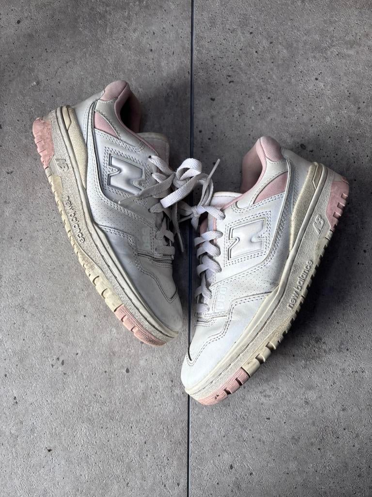 New Balance 550 White Pink 37, Ophalen of Verzenden, Zo goed als nieuw, Roze, Sneakers of Gympen