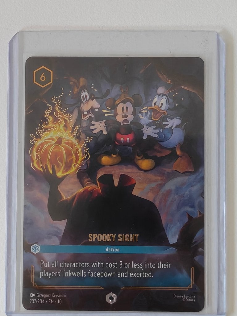 Spooky Sight Enchanted 237/204 – Lorcana Engels, Hobby en Vrije tijd, Verzamelkaartspellen | Overige, Ophalen, Zo goed als nieuw