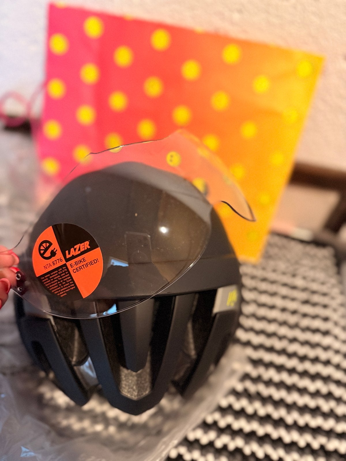 Lazer Anverz NTA CE E-bike helm - Maat S (52-56cm), Fietsen en Brommers, Fietsaccessoires | Fietshelmen, Ophalen of Verzenden