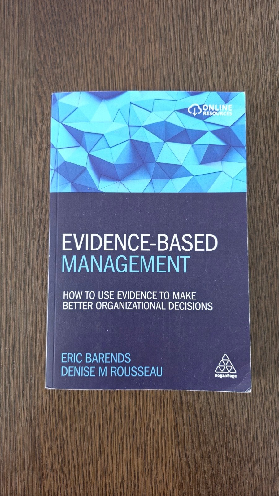 Evidence-Based Management - Eric Barends & Denise M Rousseau, Ophalen of Verzenden, Zo goed als nieuw, Management, Eric Barends, Denise M Rousseau