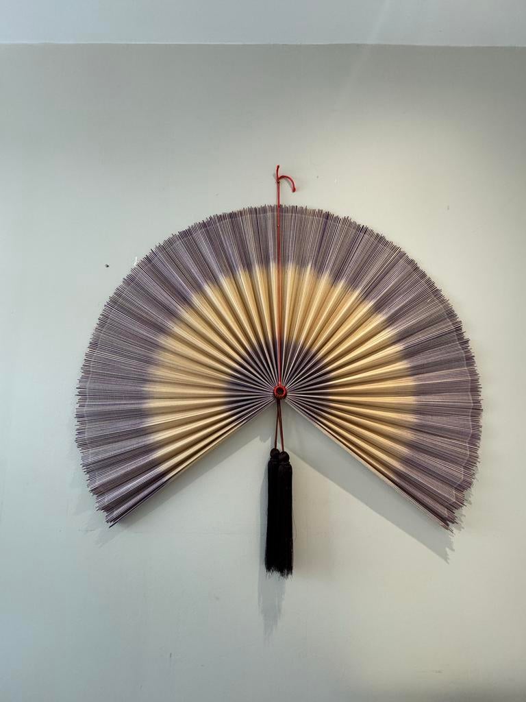 Decoratieve Bamboe Waaier - Wanddecoratie, Ophalen, Nieuw, Oosters, Natuurlijk materiaal