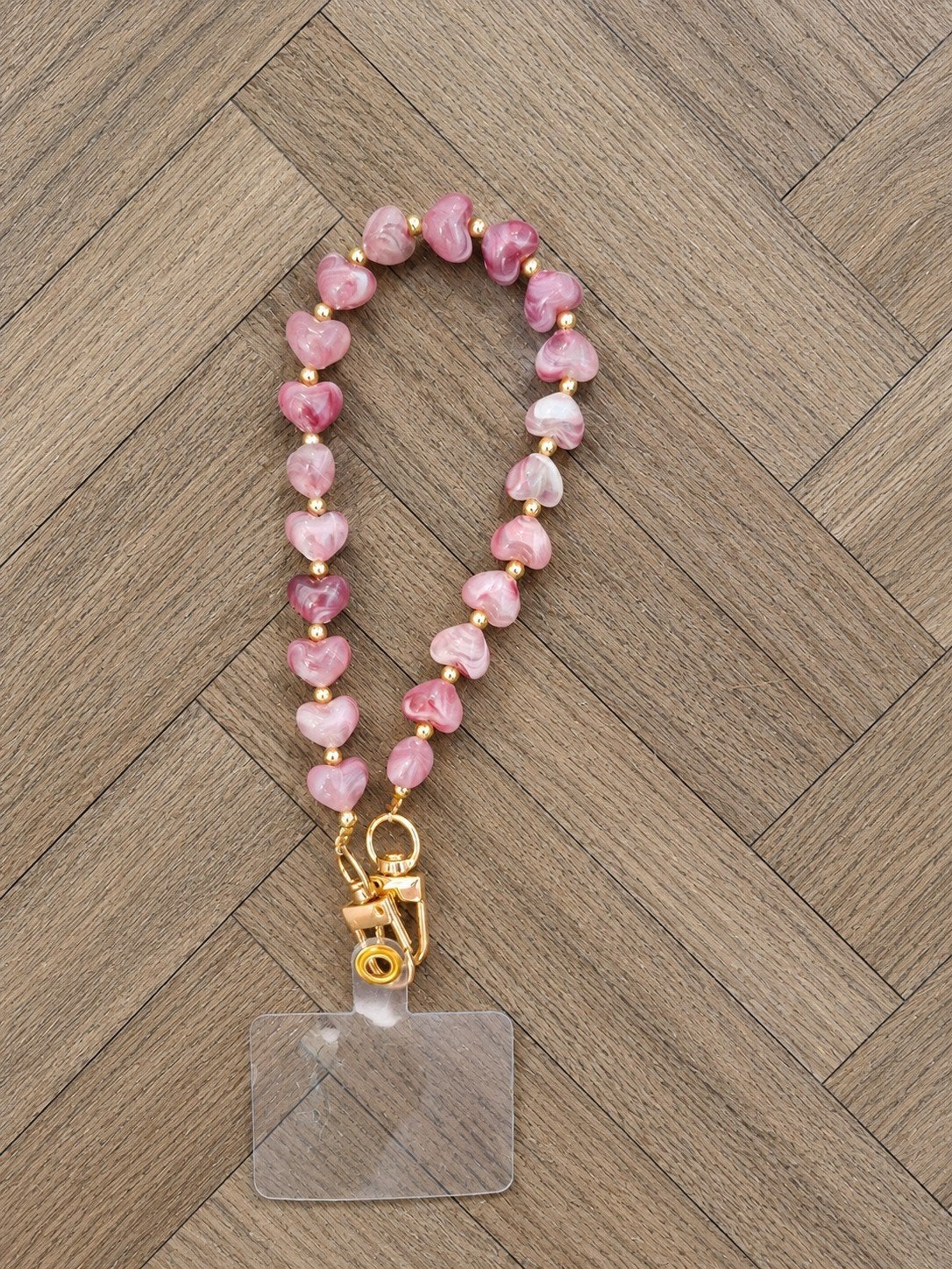 Telefoonkoord, Ophalen of Verzenden, Nieuw, Roze, Hanger