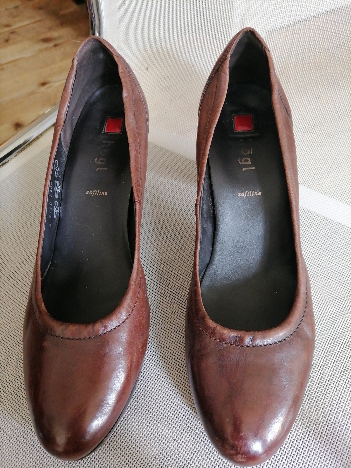 hogl dames pumps maat 43, Pumps, Bruin, Ophalen of Verzenden, Zo goed als nieuw