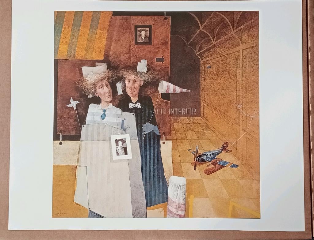 Manuel Lopez Herrera print, Antiek en Kunst, Ophalen of Verzenden