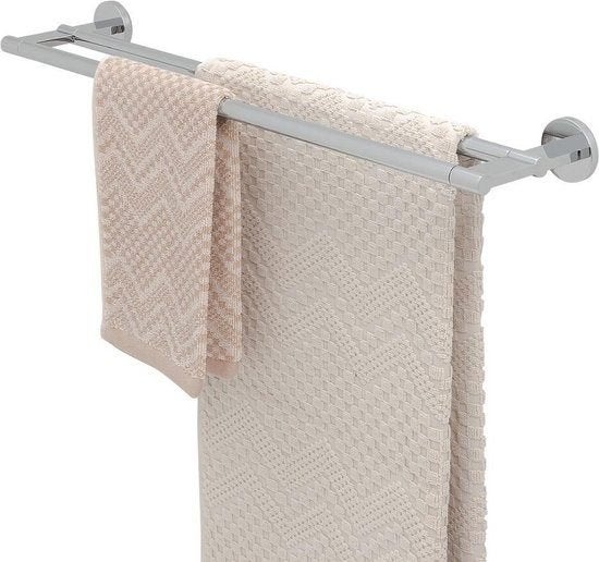 Tiger Noon Handdoekenrek Dubbel 60 cm. Chroom, Ophalen of Verzenden, Nieuw, Chroom, Toilet