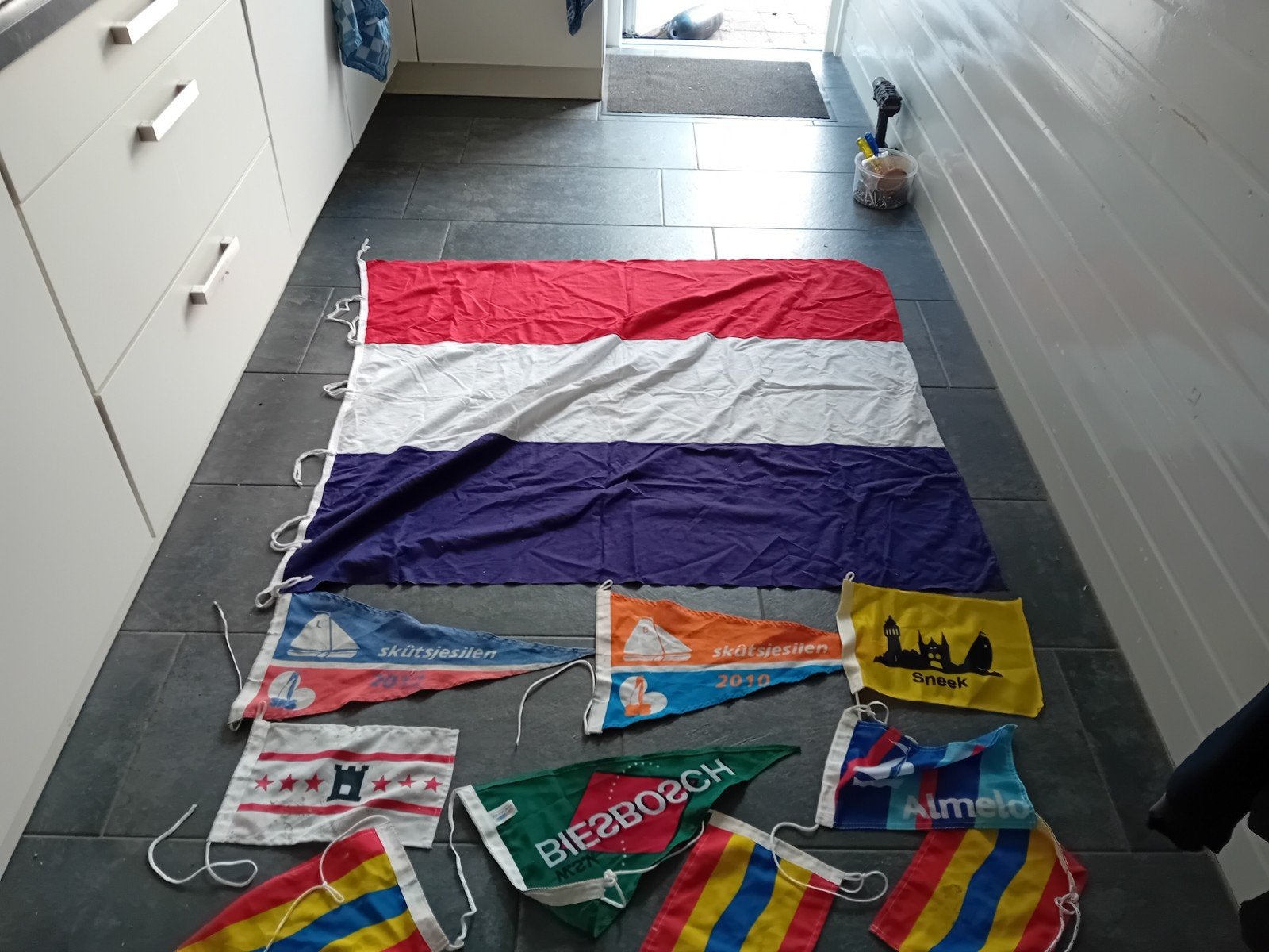 diverse vlaggen, Ophalen of Verzenden