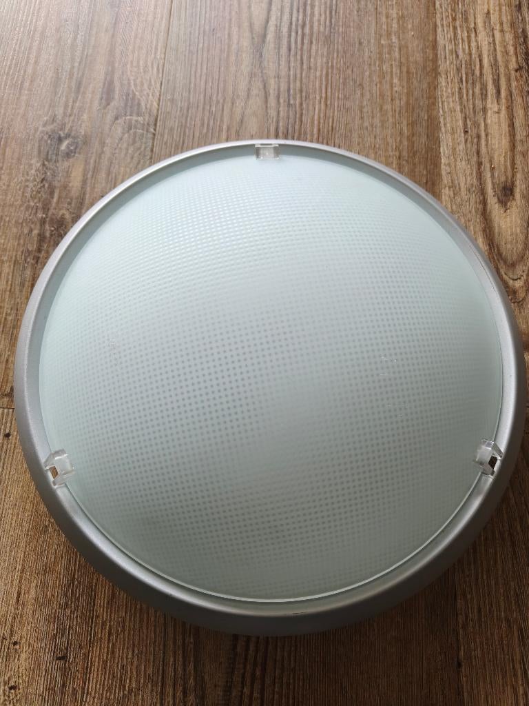Plafonnière, Ophalen, Gebruikt, Glas