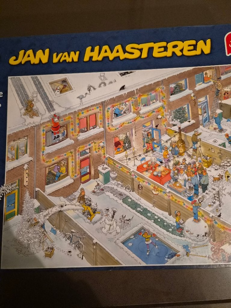 Jan van Haasteren Christmas Eve 1000 stukjes, Hobby en Vrije tijd, Ophalen, 500 t/m 1500 stukjes, Zo goed als nieuw