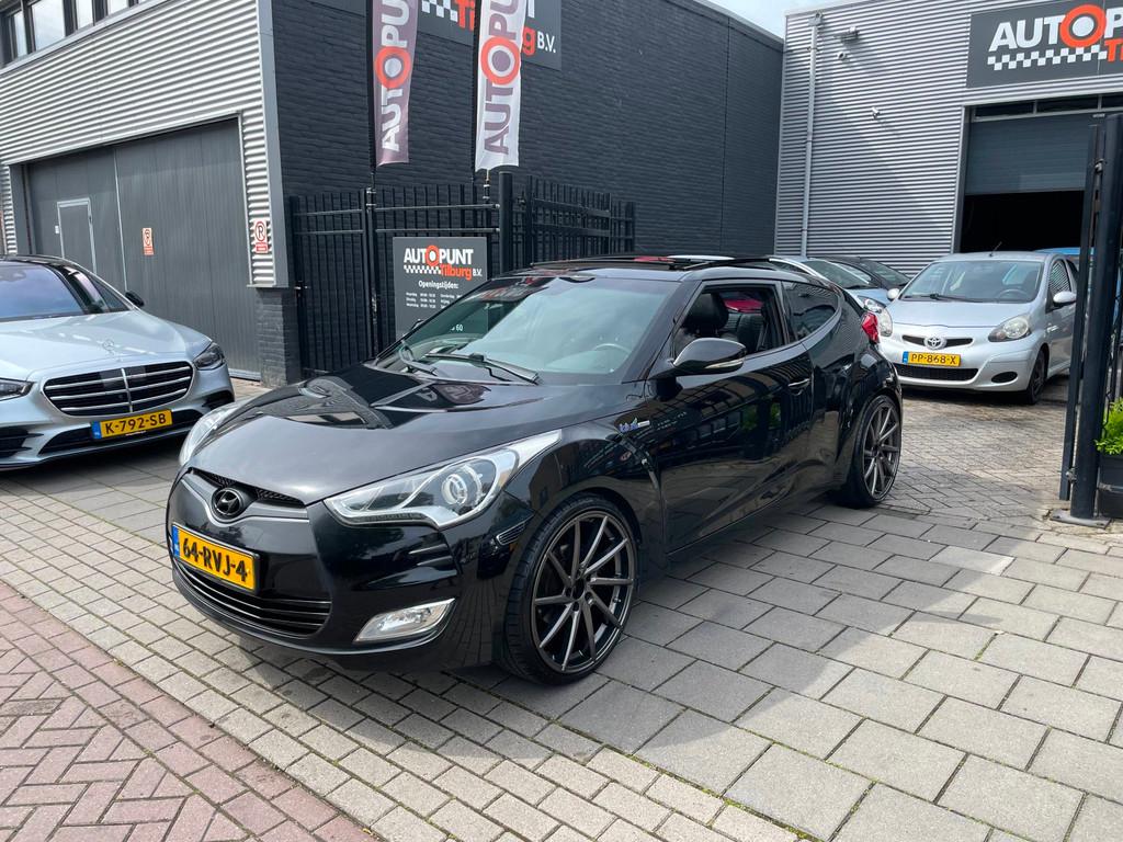 Hyundai Veloster 1.6 GDI i-Vision Panoramadak Airco NAP APK, Voorwielaandrijving, Gebruikt, 1591 cc, 4 cilinders