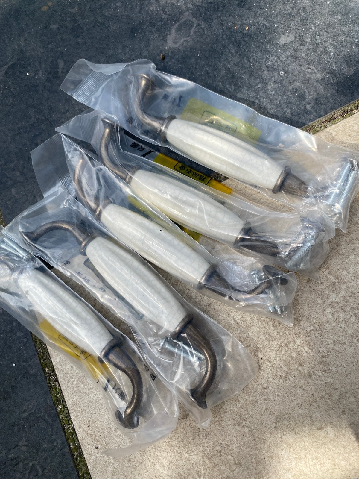 5 Nieuwe handgrepen voor kasten of lades, Ophalen of Verzenden, Nieuw, Klink of Kruk