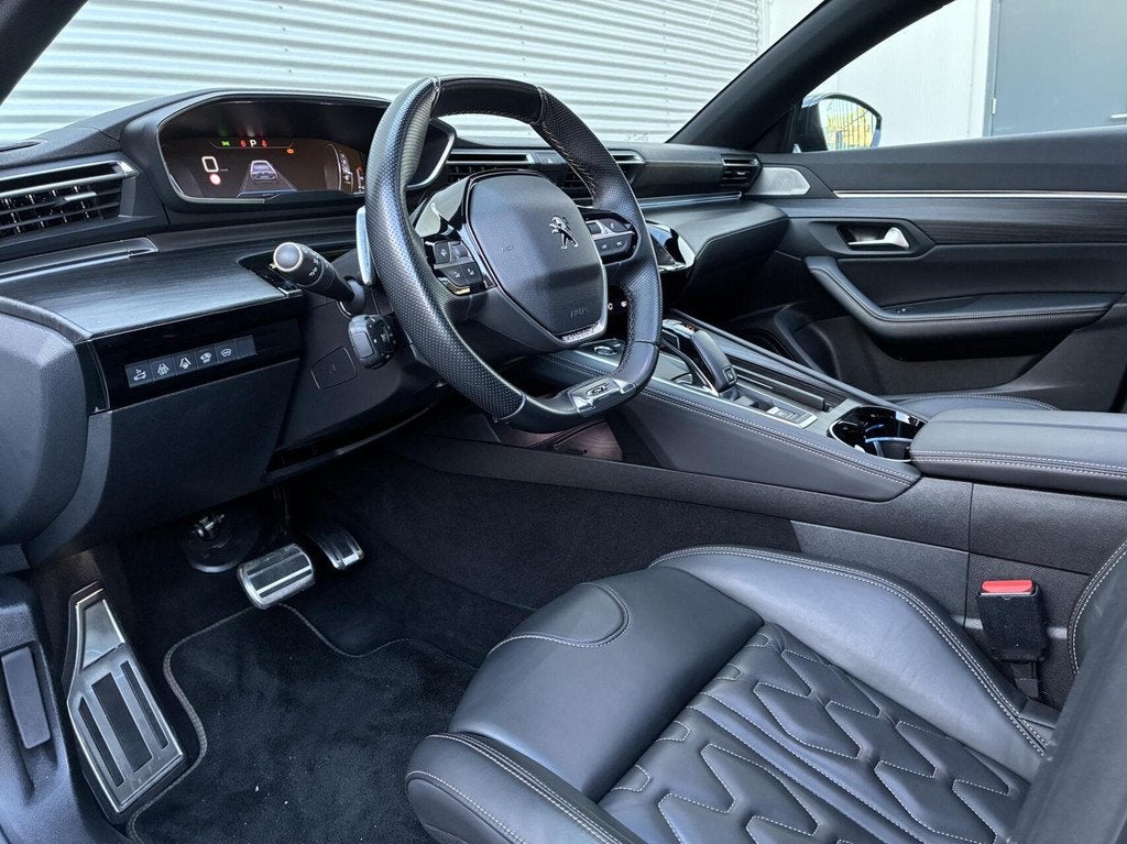 Peugeot 508 SW 1.6 PureTech GT Pano Led Carplay Leer Cruise, Auto's, Peugeot, 745 kg, Gebruikt, 4 cilinders, Wit
