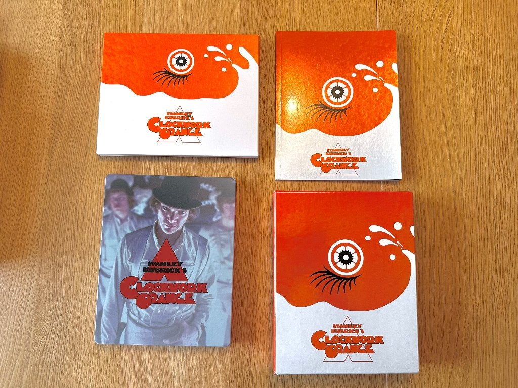 A Clockwork Orange 4K Ultra HD Blu-ray Steelbook box, Engels, Vanaf 16 jaar, Film, Drama
