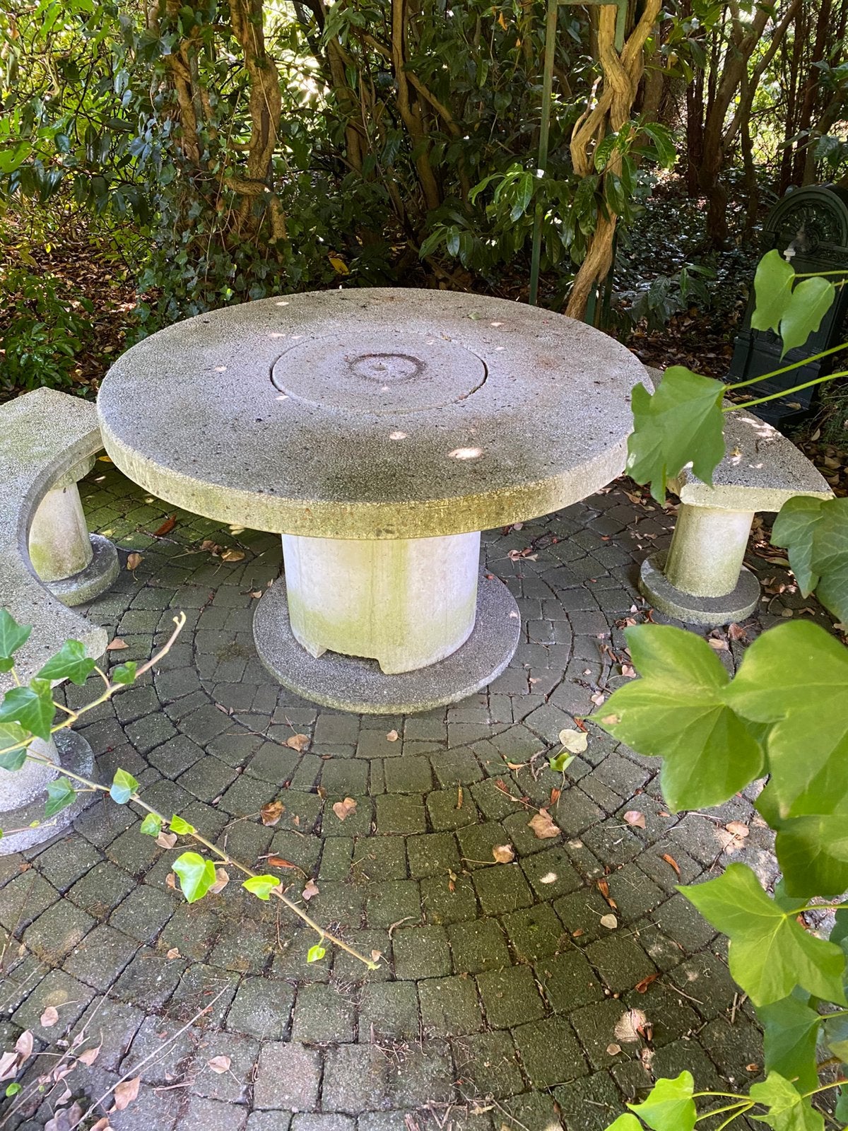 Barbeque tuintafel, Ophalen, Beton