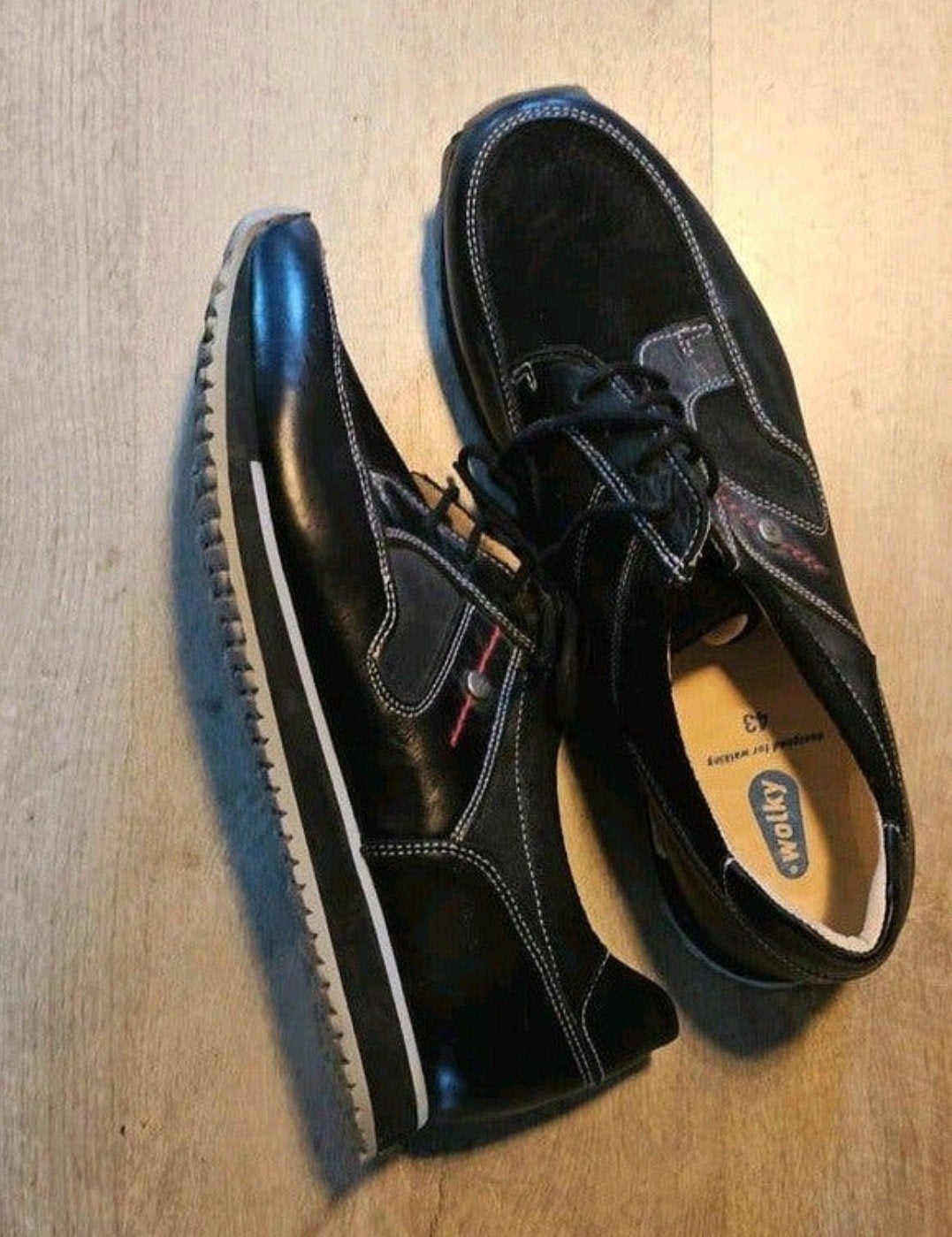 Sportieve Wolky E-Walk veterschoenen voor dames 43, Wolky, Ophalen of Verzenden, Sneakers of Gympen, Zo goed als nieuw