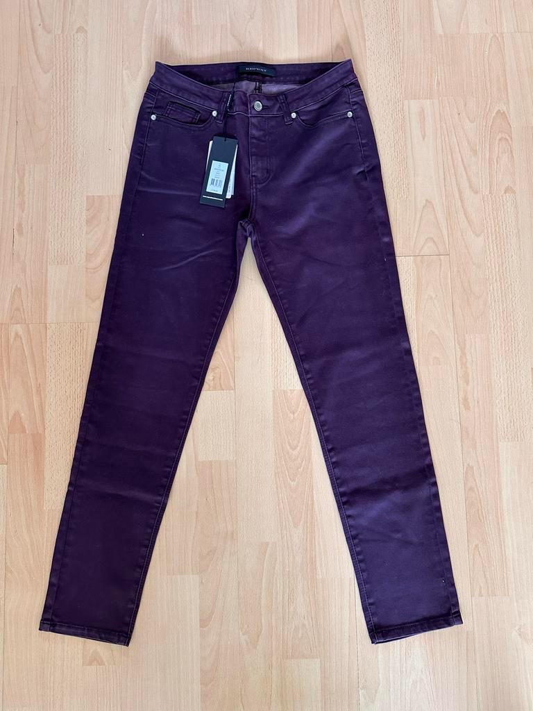 Repeat Cashmere Dames Broek Maat 42 (L) Paars, Kleding | Dames, Verzenden, Paars, Maat 42/44 (L), Nieuw