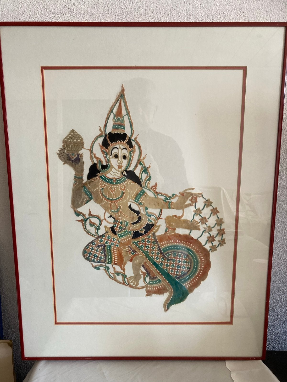 Manimekkhala, beschermster van de zeeën - Thais kunstwerk, Ophalen of Verzenden