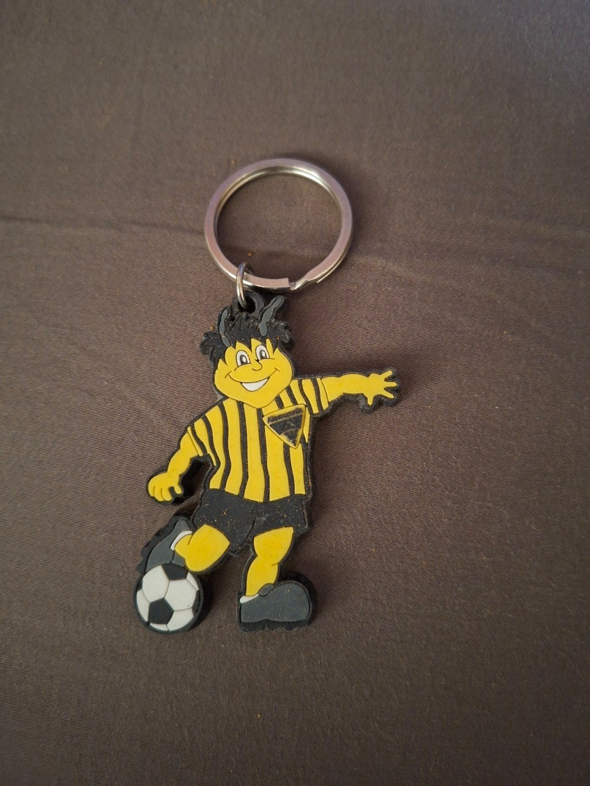 Leuke sleutelhanger voetbalmascotte, Ophalen of Verzenden, Gebruikt, Sport