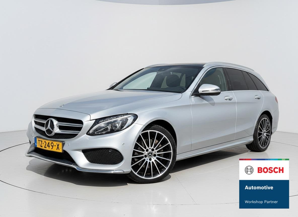 Mercedes-Benz C-klasse Estate 180 CDI AMG Sport Edition AMG, Auto's, Automaat, Achterwielaandrijving, Gebruikt, 4 cilinders