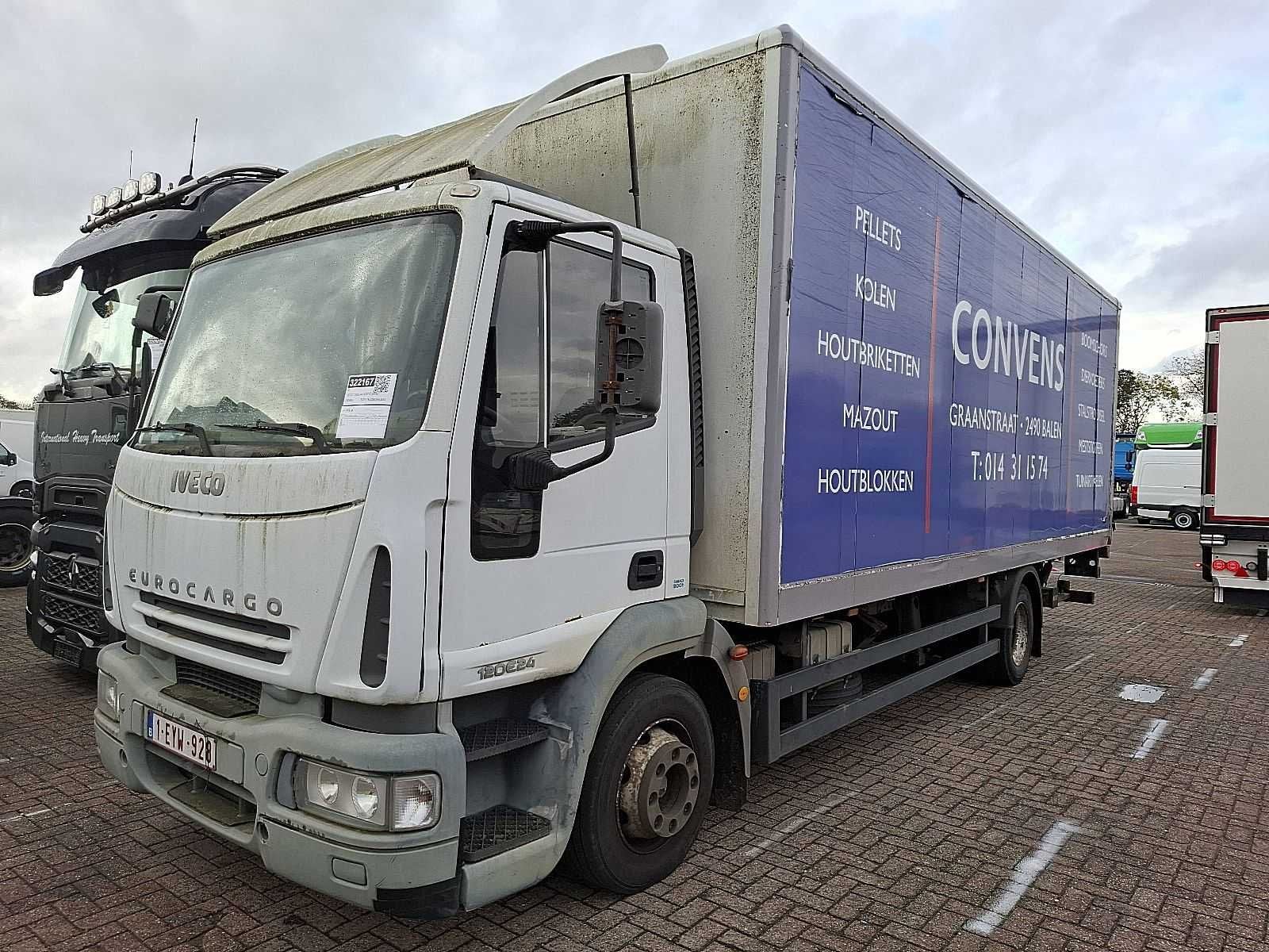 Iveco - Eurocargo 120E24 - Vrachtwagen, Auto's, Vrachtwagens, Iveco, Overige brandstoffen, Bedrijf, Te koop