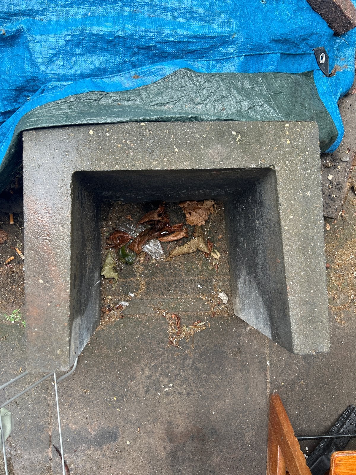 Gratis U-element, Tuin en Terras, Ophalen, Gebruikt