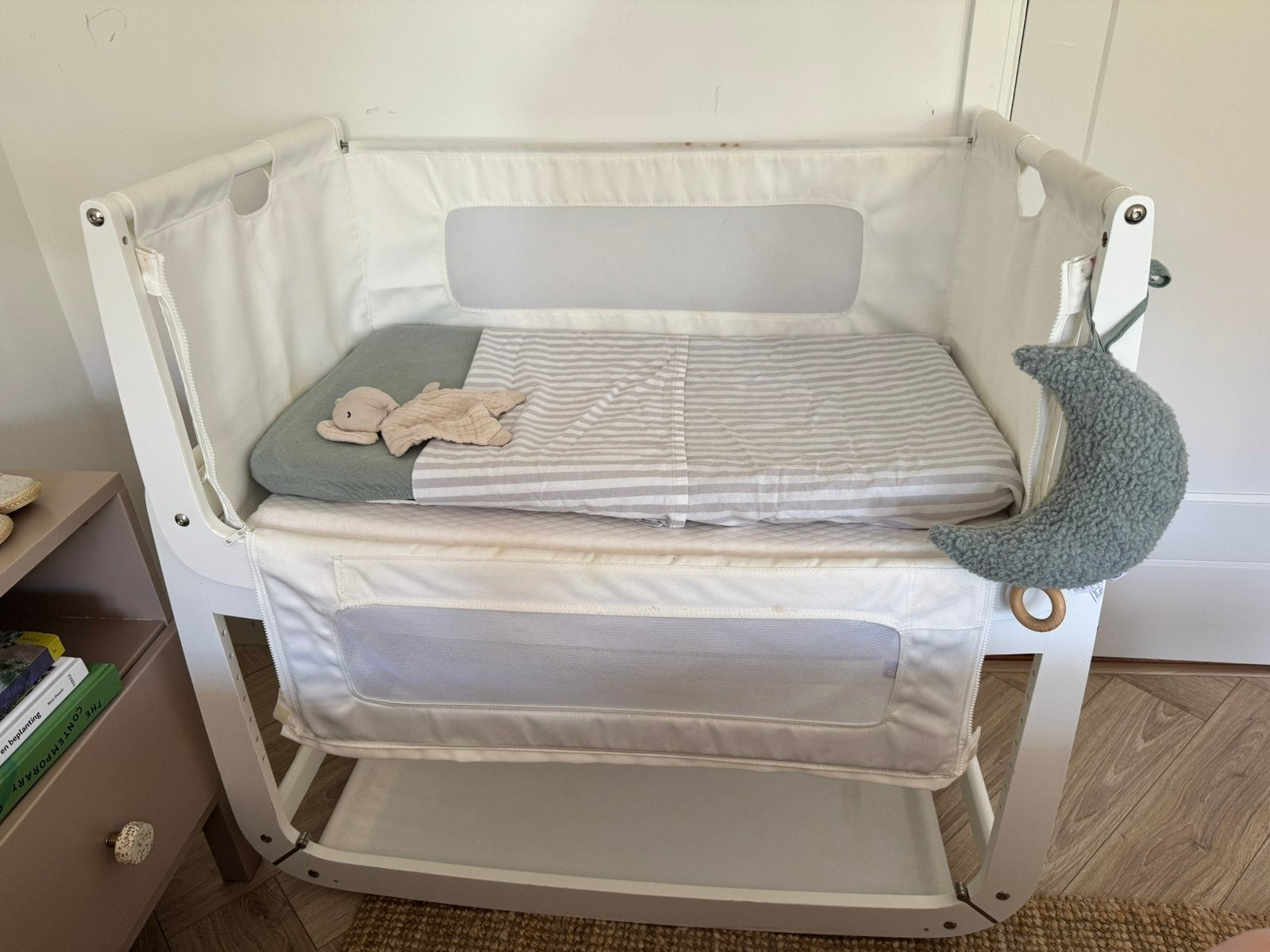Snüzpod 3 met veel extra, Ophalen, Gebruikt, Minder dan 140 cm, Matras