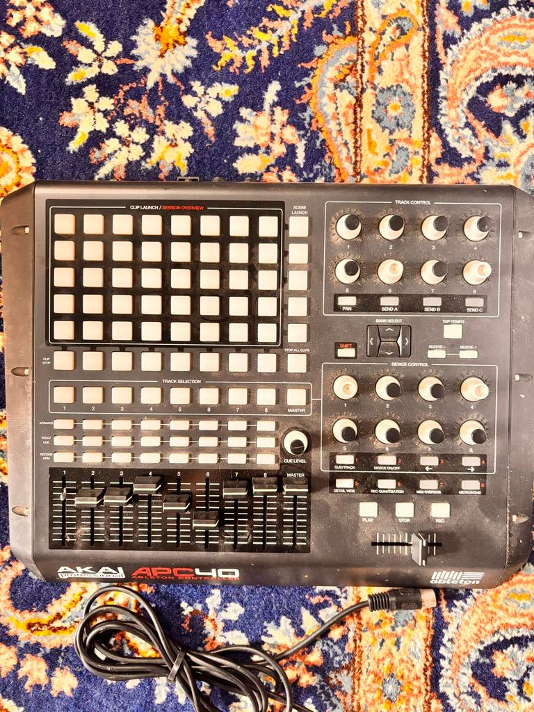 Akai Professional APC 40 Ableton Controller (zonder adapter), Muziek en Instrumenten, Ophalen of Verzenden, Gebruikt