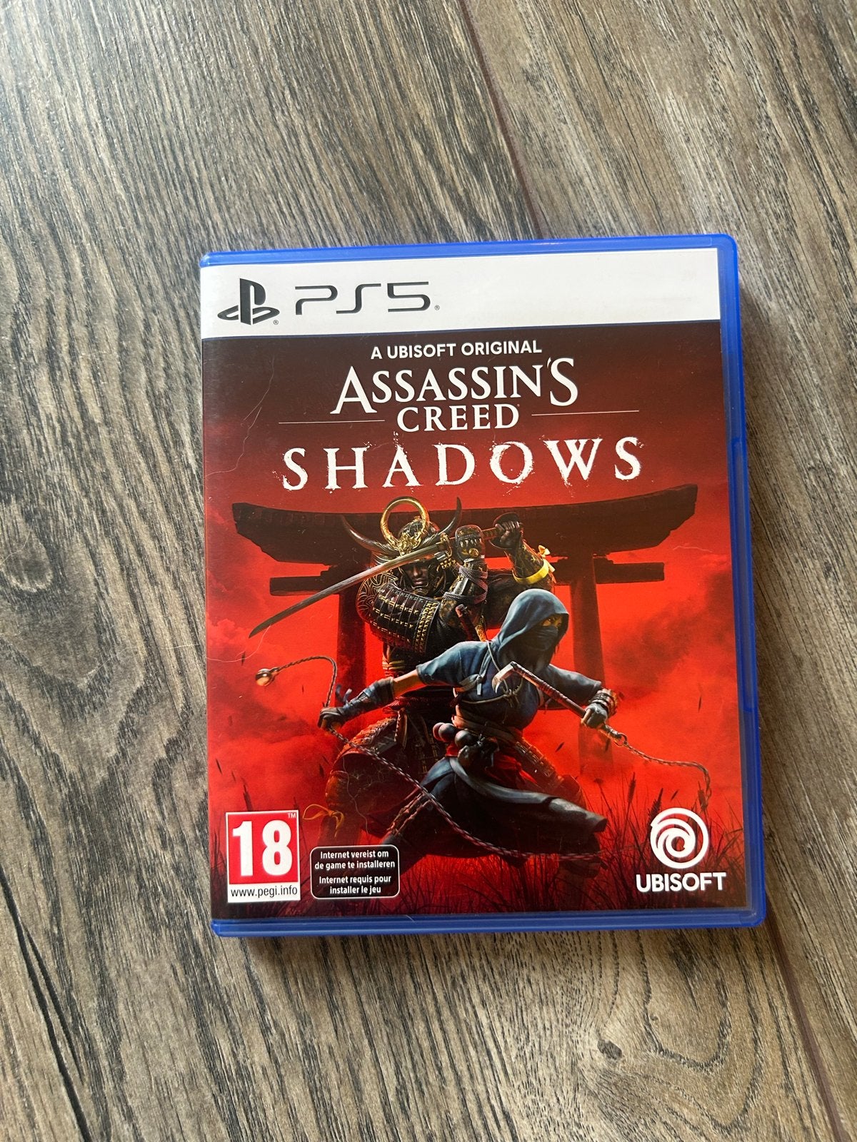 Assassin's Creed Shadows PS5 - Nieuwstaat, Avontuur en Actie, Vanaf 18 jaar, 1 speler, Ophalen of Verzenden