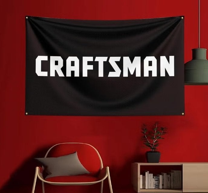 Grote vlaggen Craftsman (150x90cm), Ophalen of Verzenden, Nieuw
