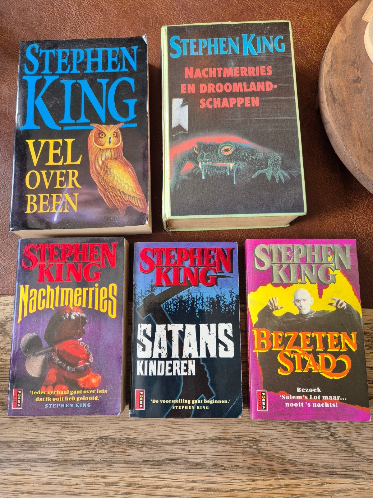 Stephen King Boeken Collectie - 5 Stuks, Ophalen of Verzenden, Zo goed als nieuw, Stephen King, Nederland