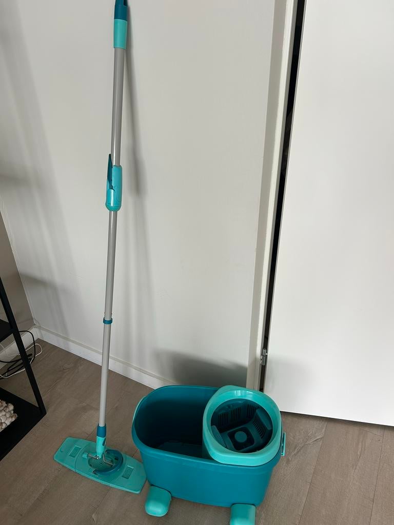 Leifheit Clean Twist Mop en Emmer Set, Ophalen, Mop of Dweil