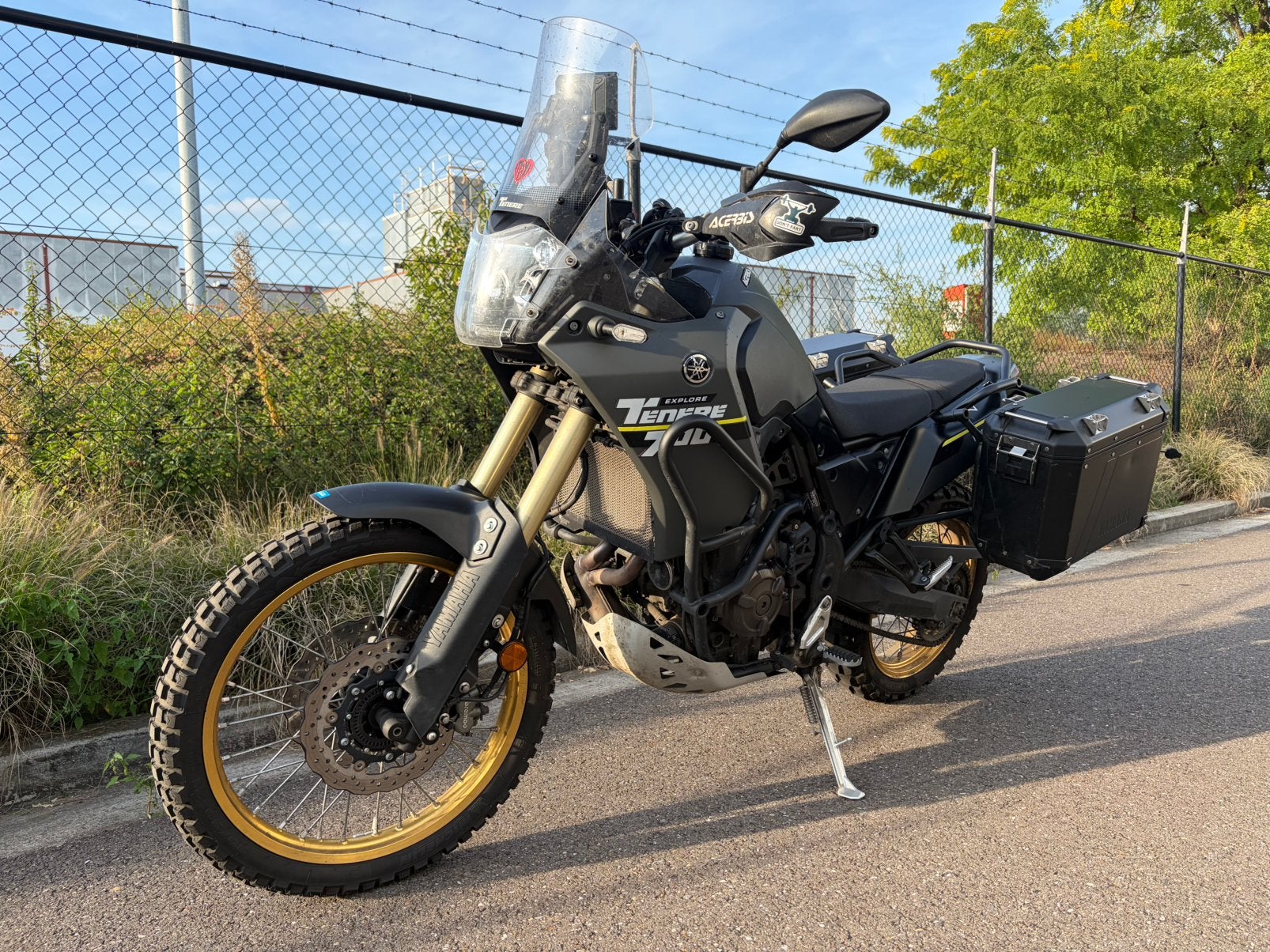 Yamaha tenere xtz 700 explore, Bedrijf, Toermotor