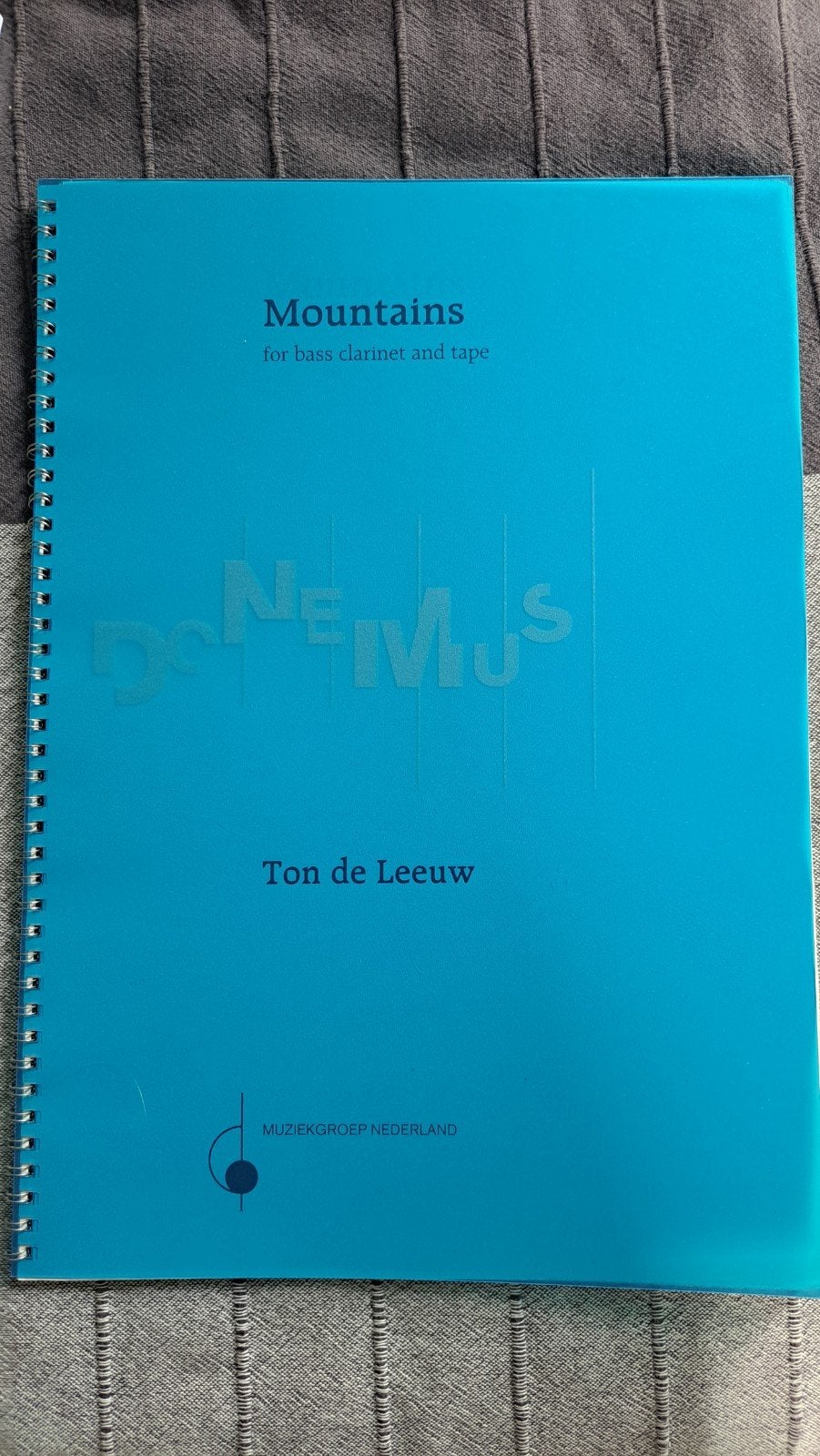 Mountains,  Ton de Leeuw, Klassiek, Ophalen of Verzenden, Zo goed als nieuw, Klarinet