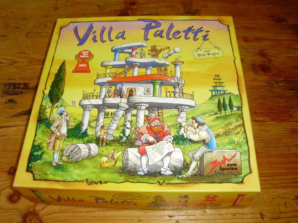 Villa Paletti / spel / Palletti / Palleti, Ophalen of Verzenden, Gebruikt