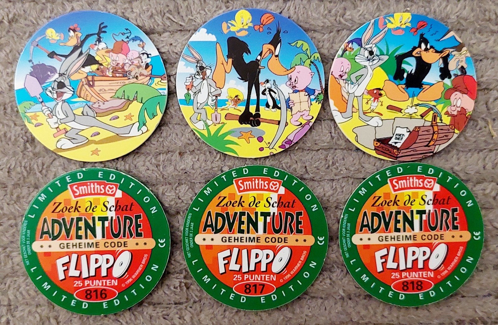 Flippo's Adventure Limited Edition, Ophalen of Verzenden, Spiek, Verzameling, Met verzamelmap(pen)