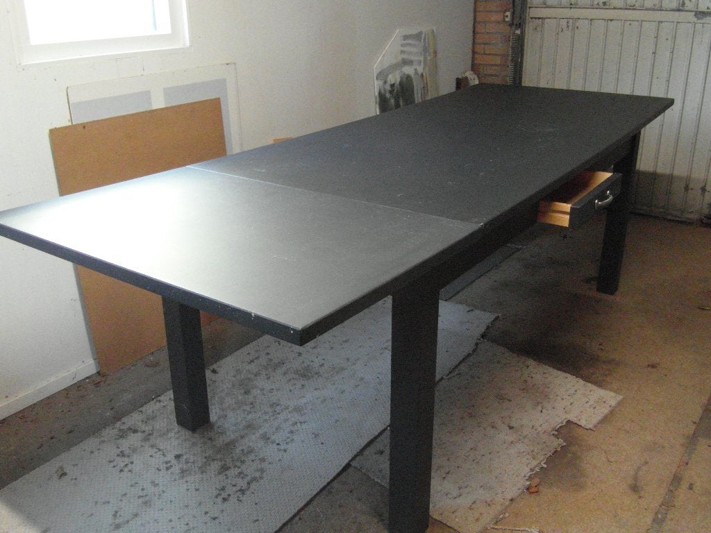 uitschuifbare tafel, Ophalen, Gebruikt, Rechthoekig, Hout