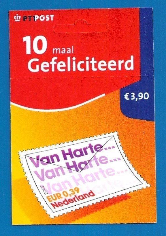 PZB 76 10 maal Gefeliciteerd NVPH 2051-2060, Verzenden, Na 1940, Postfris