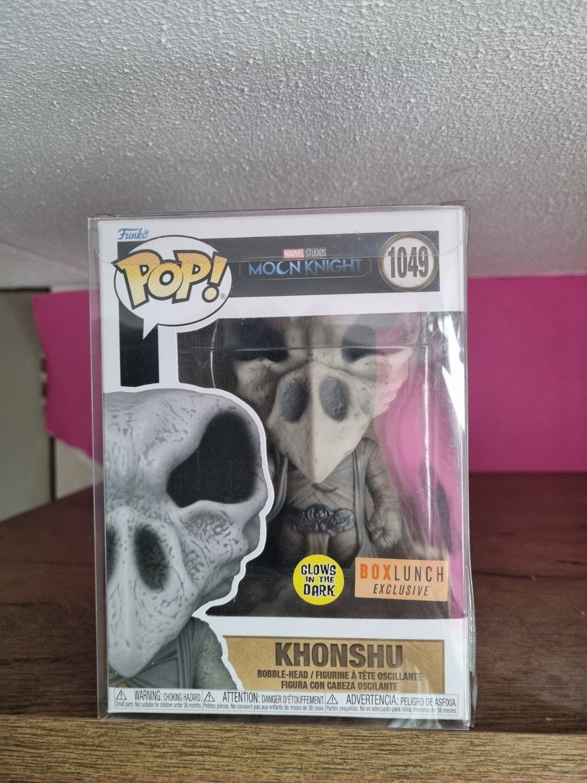 Funko POP 1049  Khonshu Glow In The Dark, Ophalen of Verzenden, Nieuw