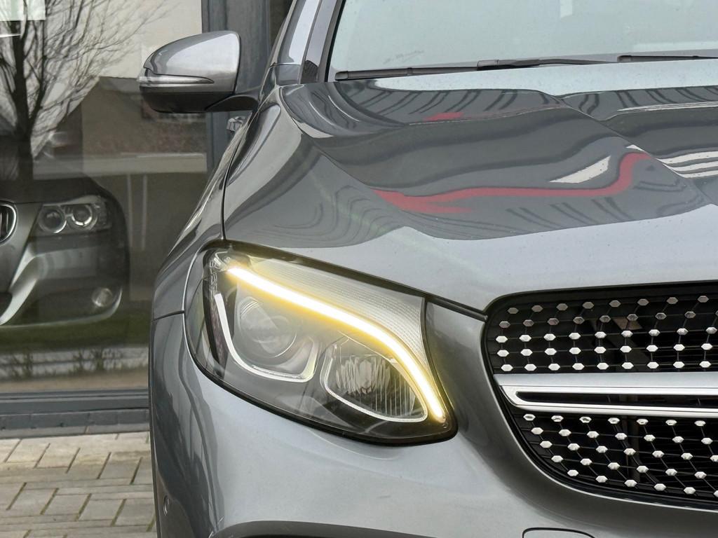 Mercedes-Benz GLC-klasse Coupé 250 4MATIC AMG Kanteldak 360, Automaat, Gebruikt, Zwart, 4 cilinders