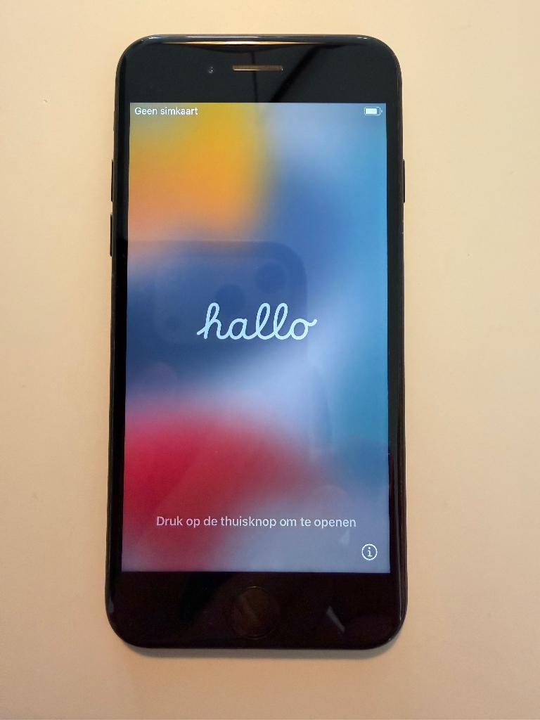 iPhone 7 128GB Black, Telecommunicatie, Mobiele telefoons | Apple iPhone, Gebruikt, 128 GB, Zonder abonnement, Zonder simlock