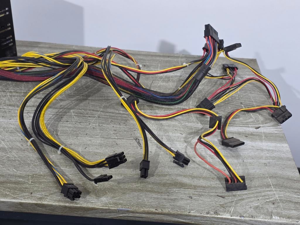 Hec 550w max voeding psu power supply hec-550te-2wx, Ophalen of Verzenden, Gebruikt