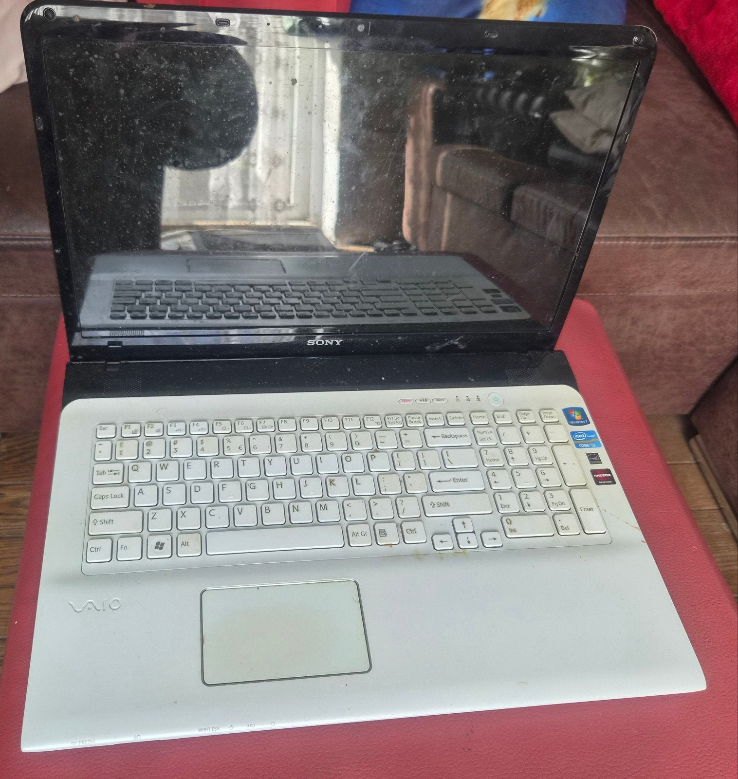 Sony laptop met lijn in scherm - Mag snel weg!, Ophalen of Verzenden, Gebruikt, 2 tot 3 Ghz, Sony