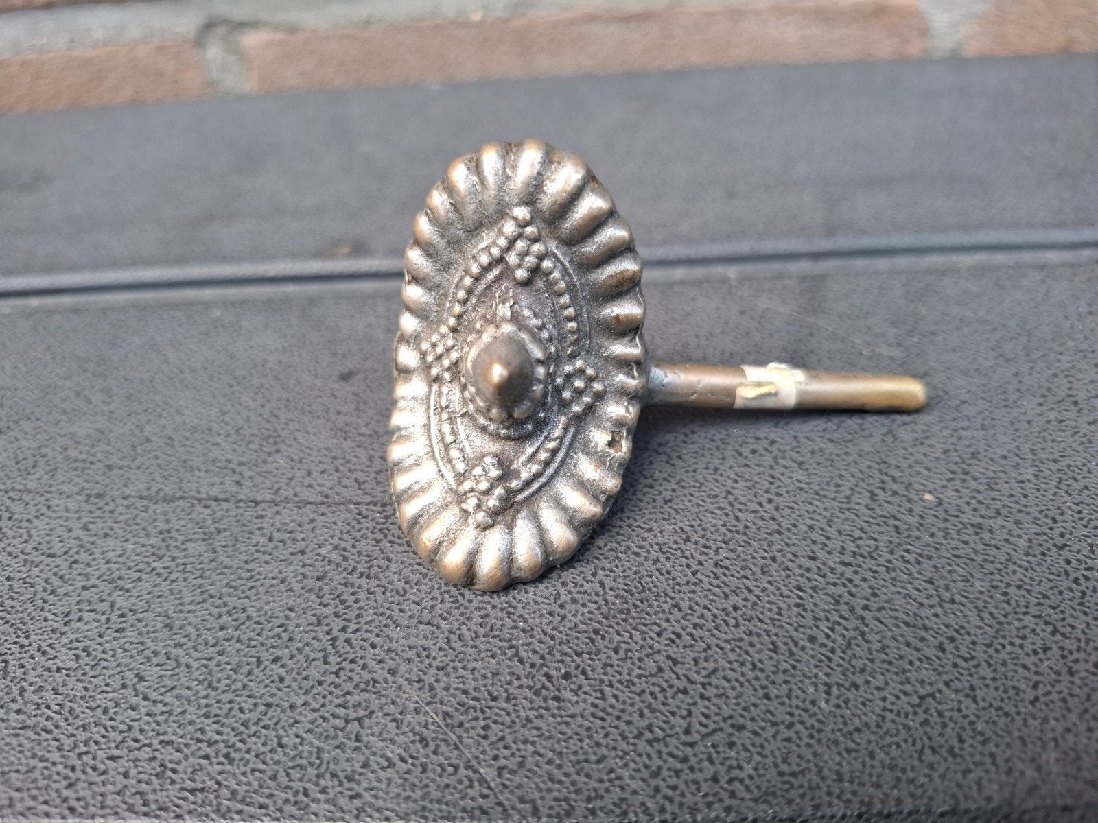 Teen voet ring antiek India, Ophalen of Verzenden