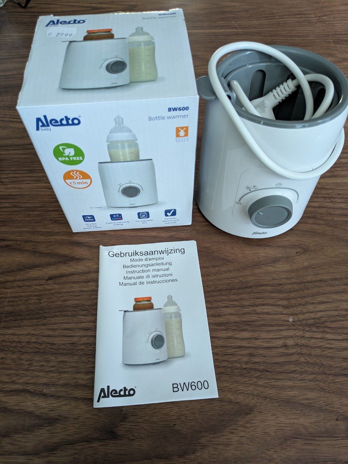 Alecto flessenwarmer, potjes, Ophalen of Verzenden