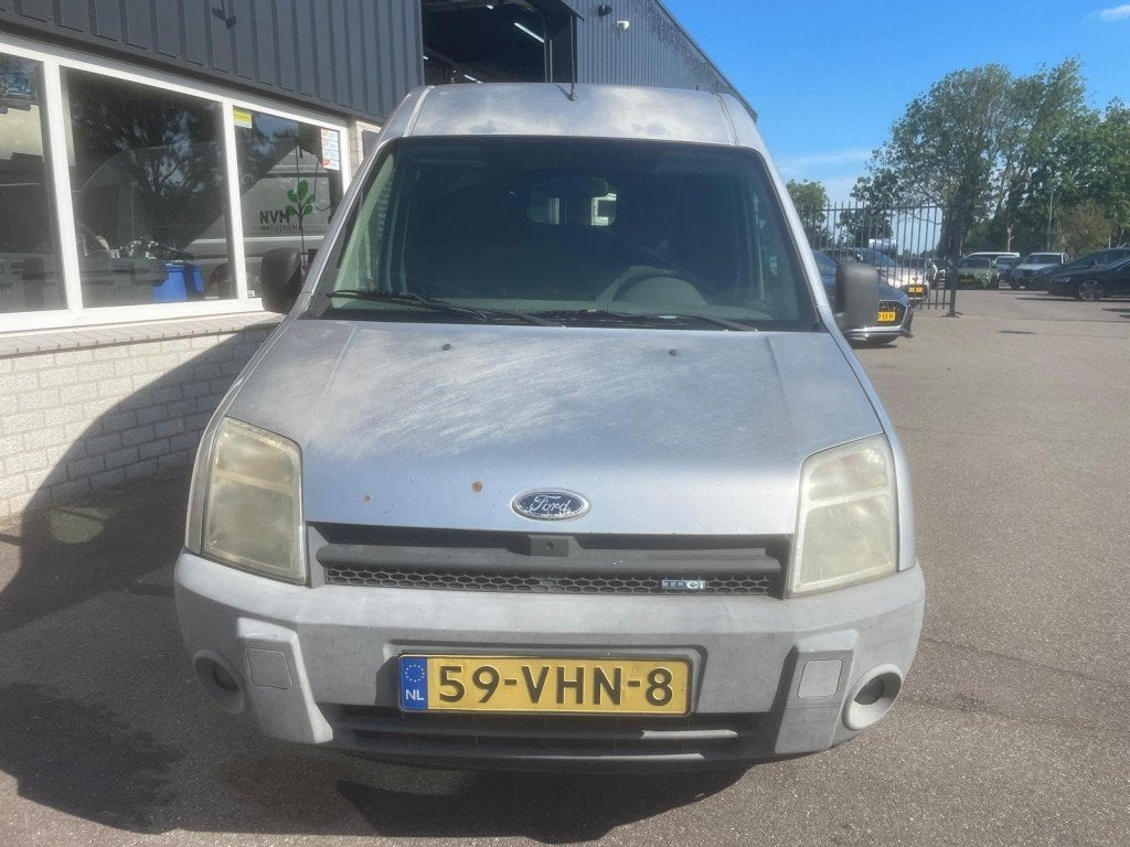 Ford TRANSIT CONNECT T230L 1.8 TDCI L1-H1 Trekhaak - Side Pi, Auto's, Bedrijf, 1753 cc, Ford, Zilver of Grijs