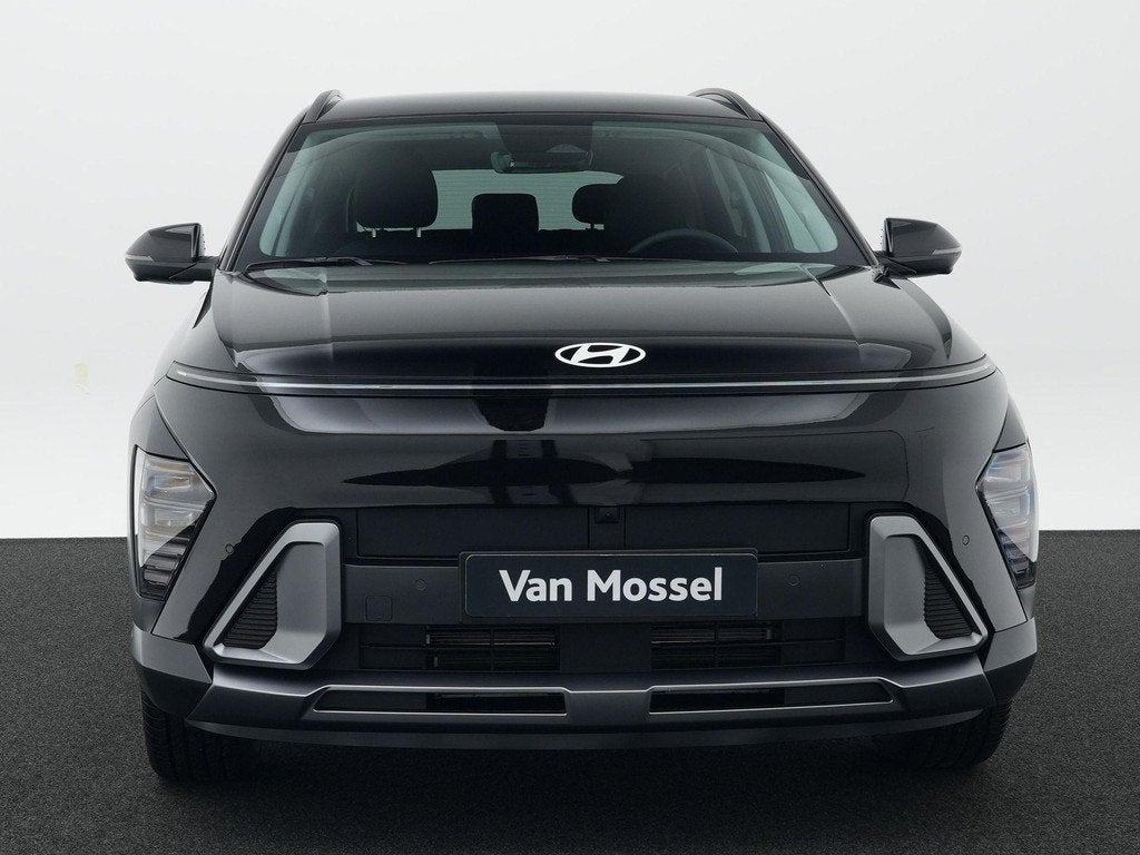 Hyundai Kona 1.6 GDI HEV Premium | Lederen bekleding | Stoel, 137 pk, Euro 6, Met garantie (alle), Zwart