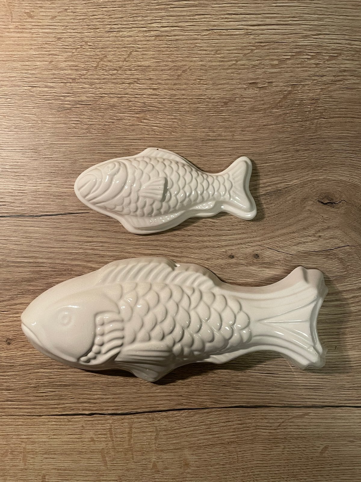 Puddingvormen. Visschalen - Decoratief, Ophalen of Verzenden