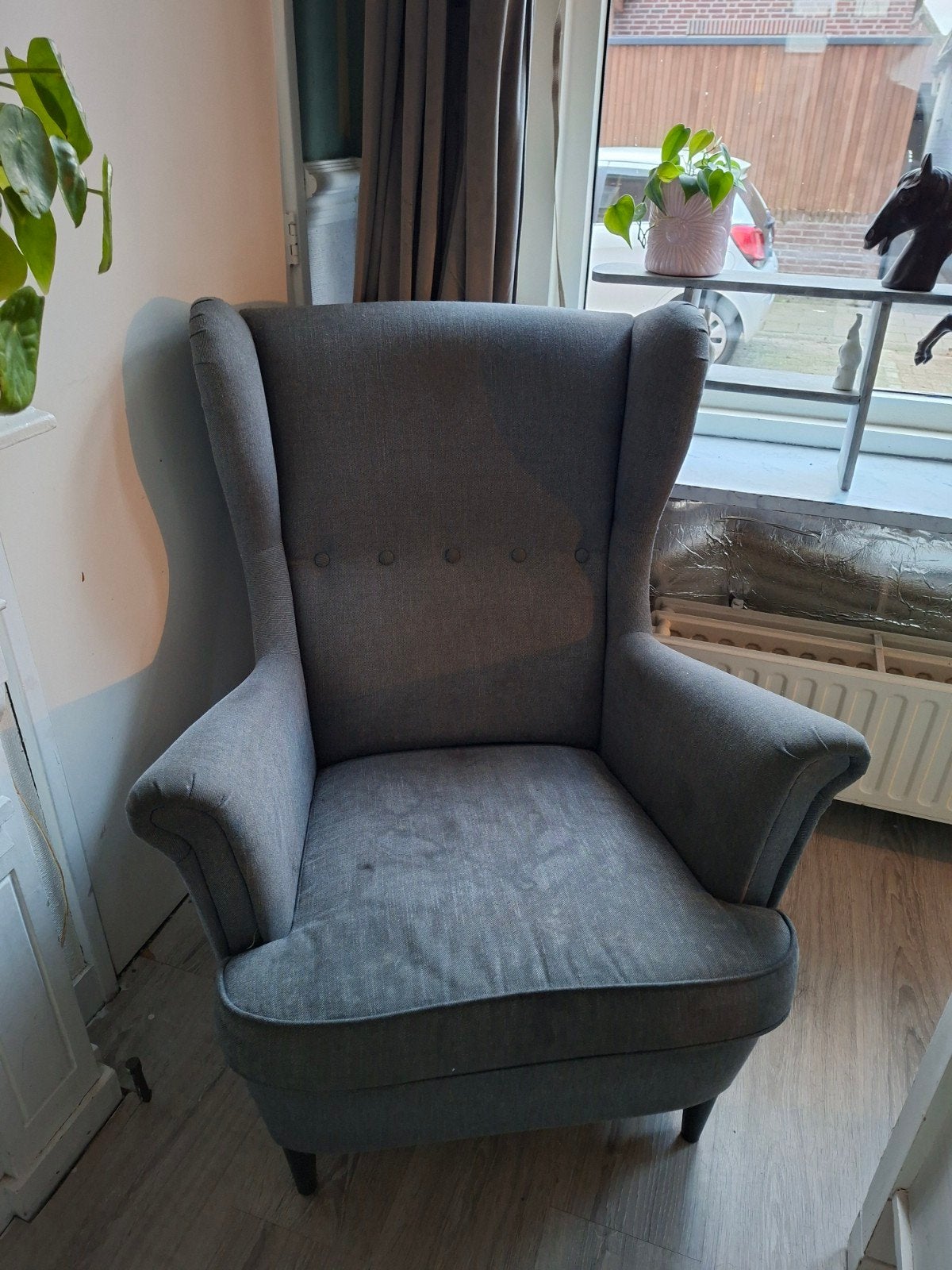 2x IKEA fauteuil (gratis af te halen), Gebruikt, Twee, Ophalen of Verzenden, Stof