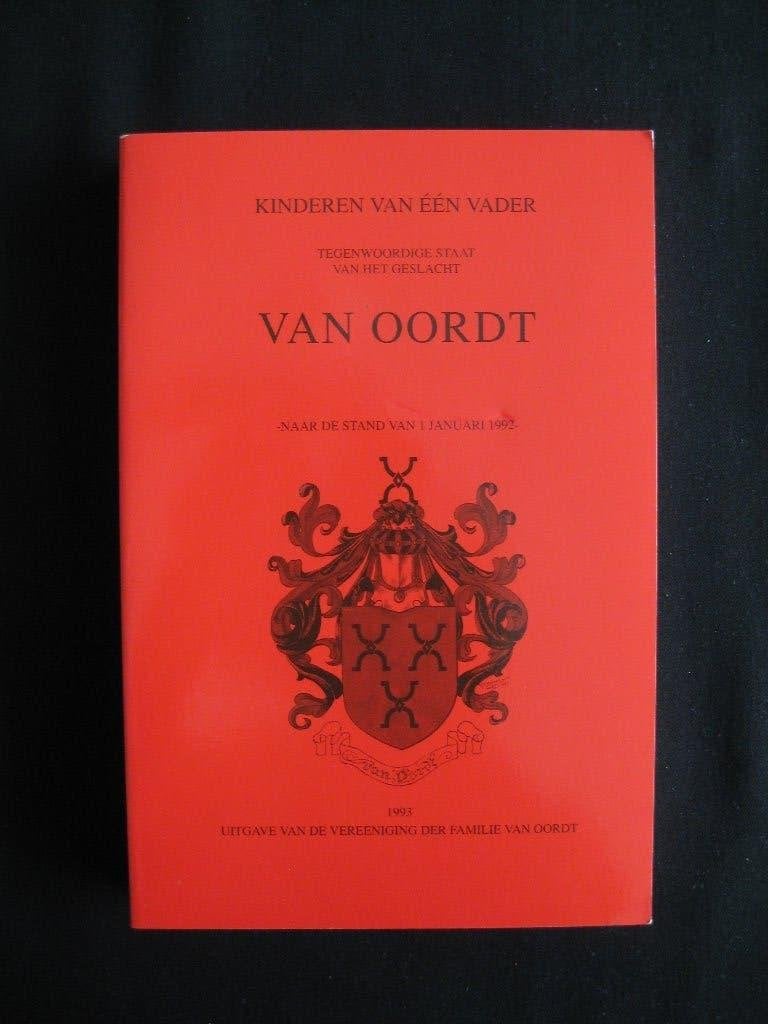 Genealogie van Oordt. Kinderen van één vader. 1992, Ophalen of Verzenden, Zo goed als nieuw