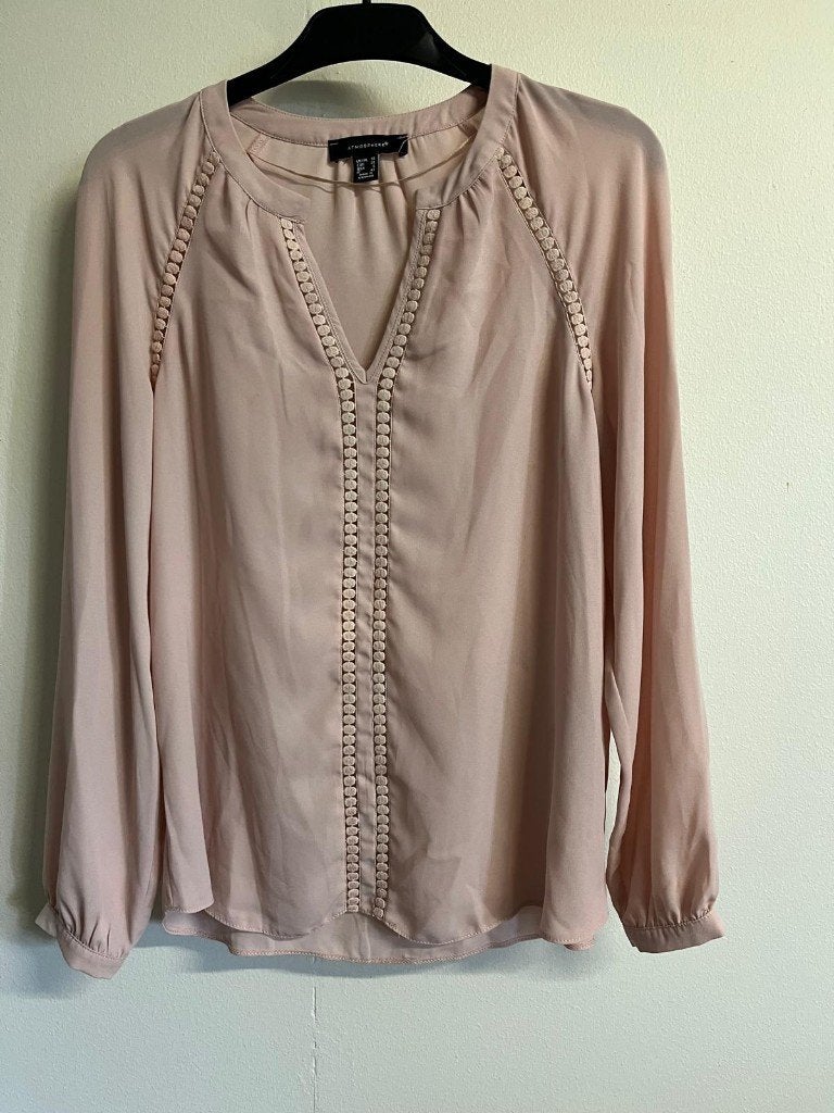 Nieuwe zalm kleurige blouse, Ophalen of Verzenden, Nieuw, Maat 38/40 (M), Overige kleuren